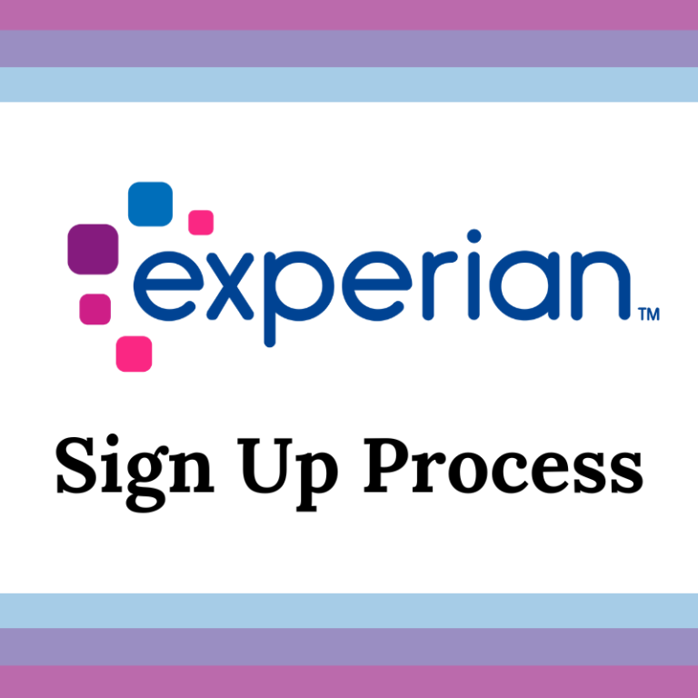 Experian Sign Up